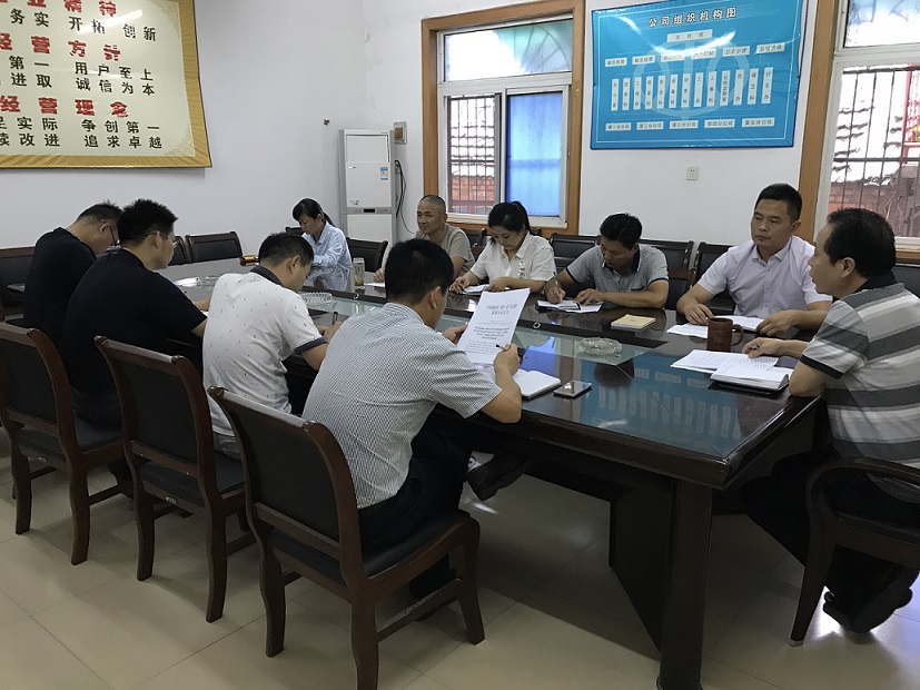 公司黨支部召開 “講政治、重規(guī)矩、作表率” 專題組織生活會(huì)